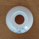 French vintage pink glass rose bud lantern style replacement shade