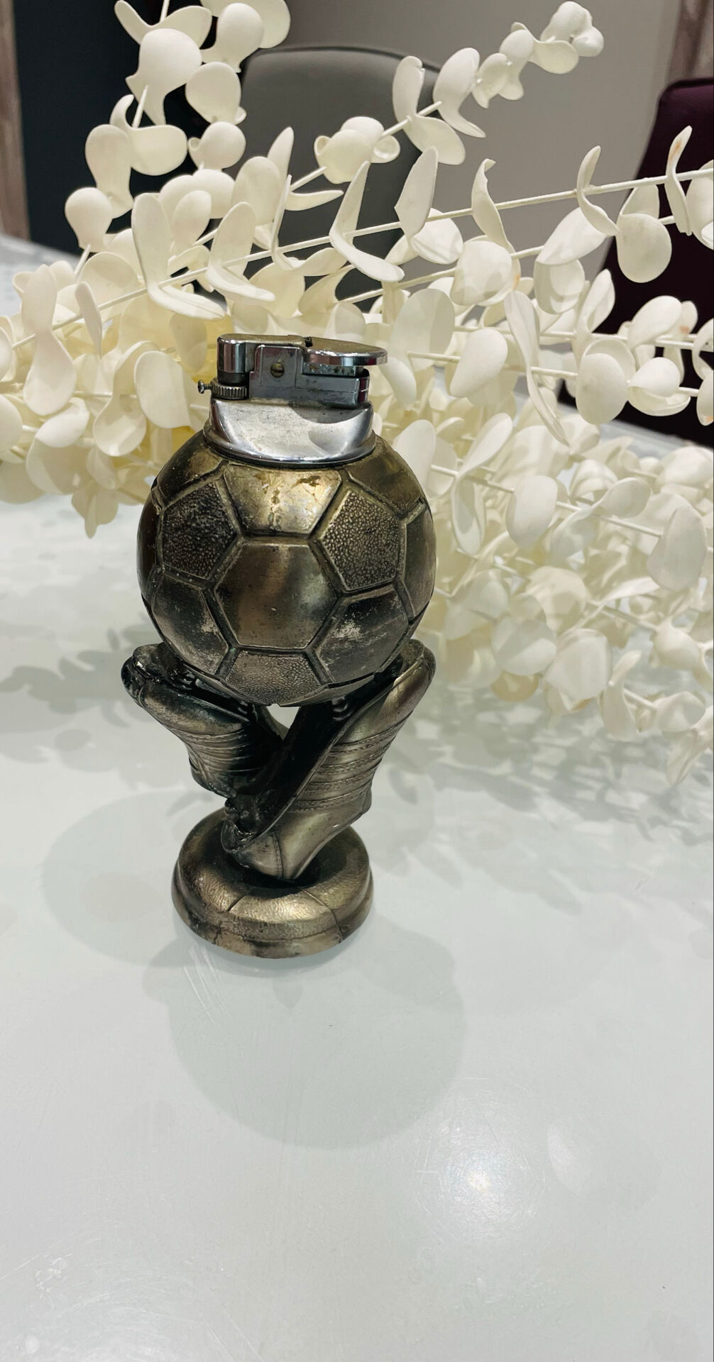 Briquet ballon de foot année 90