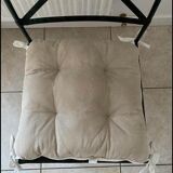 Chaise en fer forgé