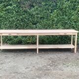 Oak draper's table 3 m