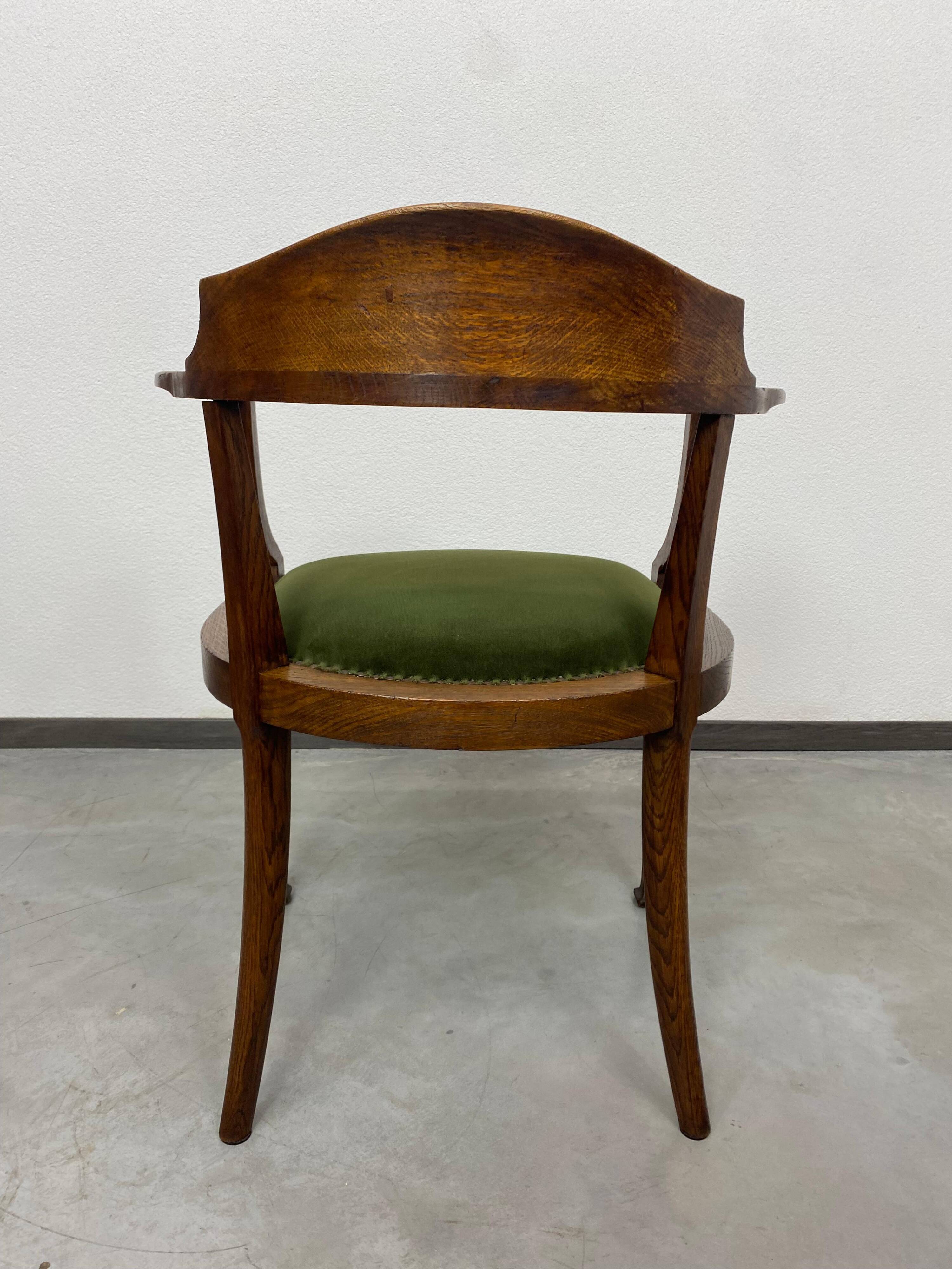 Jugendstil office chair