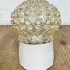 Vintage White Porcelain Wall Light, 1970s