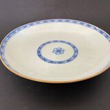 Chinese plate inspired by the blue Family East India Company, mid-19th century