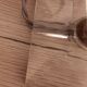 Vintage glass table lamp