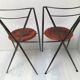 Paire de chaises Yamakado  vintage