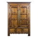 Late 19th century Breton cherry wood wardrobe