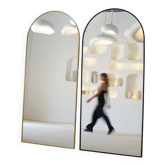 Miroir Arc noir 180x100 cm