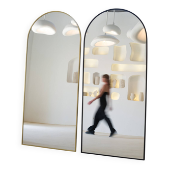 Black Arc Mirror 180x100 cm