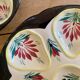 Set of 6 vintage oyster plates - Henriot - Quimper