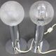 Paire de lampes chromées des années 1970, Italie