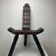 Chaise tripode brutaliste, 1950s