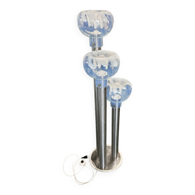 Lampadaire italien Toni Zuccheri pour Mazzega 1970