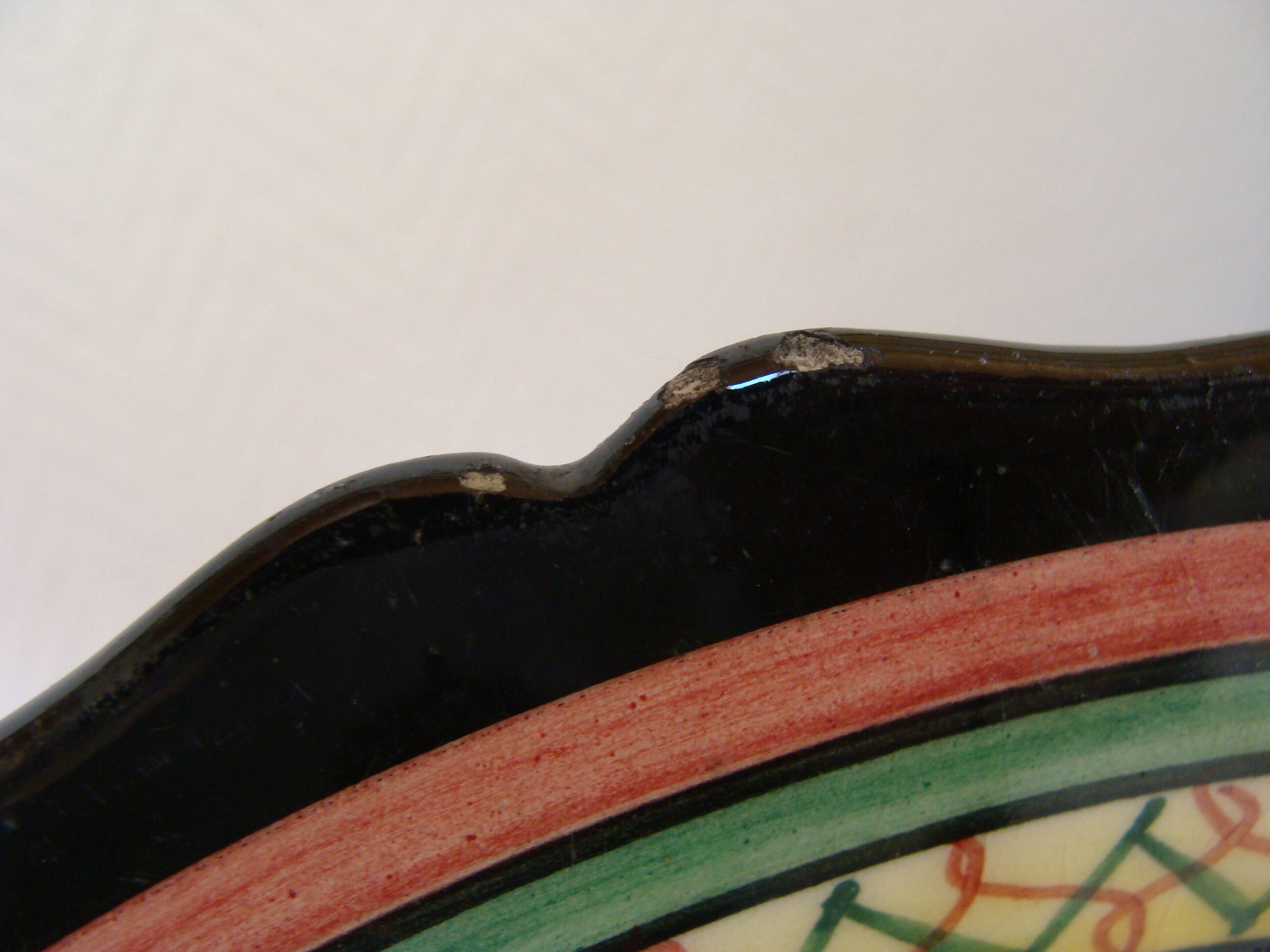 Vintage Henriot Quimper plate