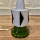 Opaline lamp "Scandinavian design 1950".
