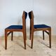 Set of six vintage chairs, Denmark, 1960s