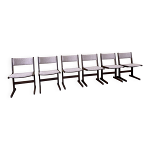 ensemble de six chaises