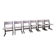 Ensemble de six chaises cantilever par Farstrup