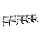 Ensemble de six chaises cantilever par Farstrup