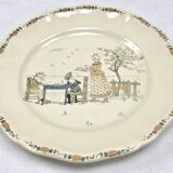 6 Sarreguemines Enfants Richard dinner plates