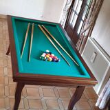 French and American table billard