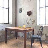 Bistro table in solid oak