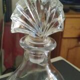 Carafe à whisky vintage en cristal année 50/60