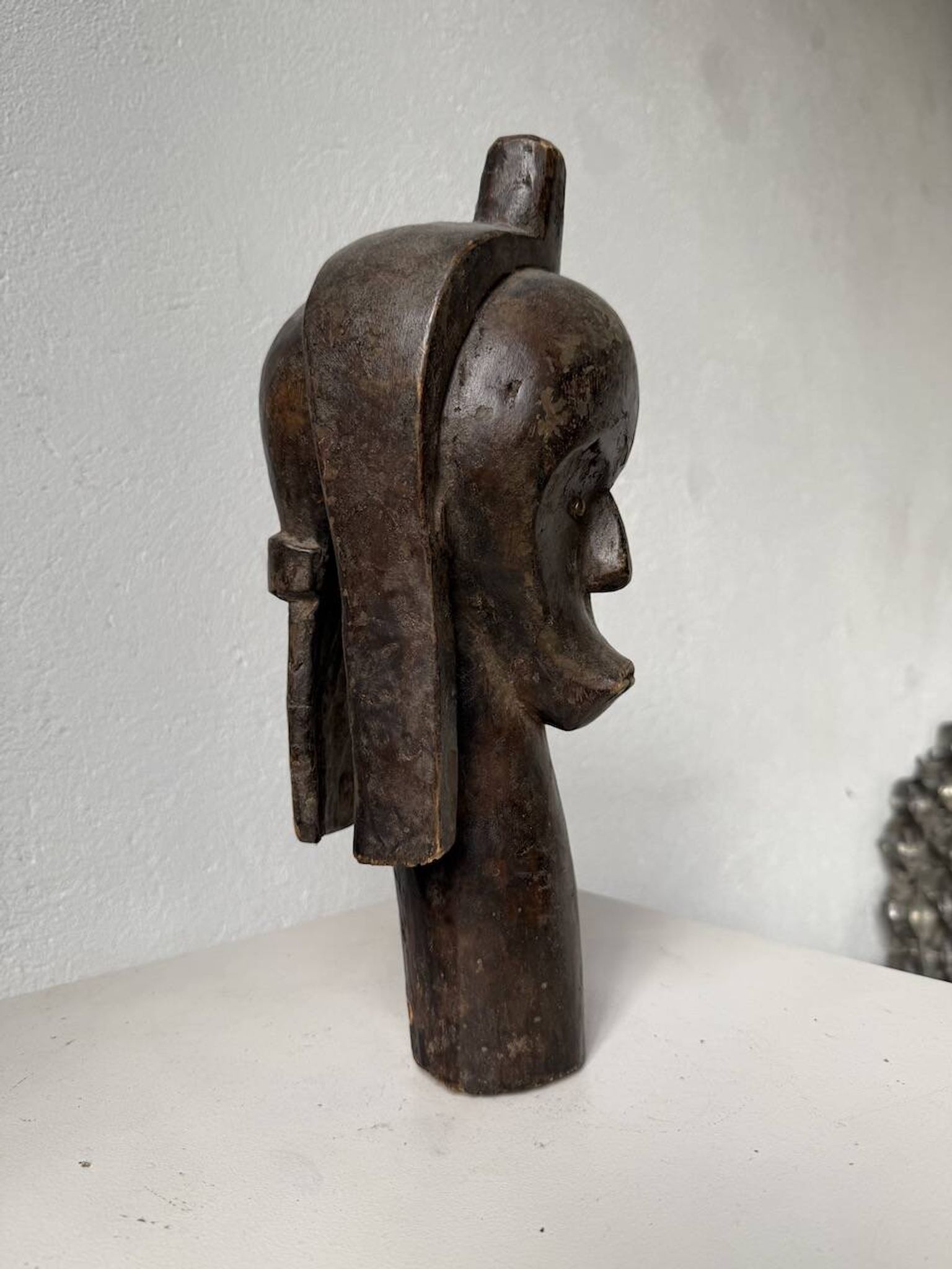 Tête de reliquaire africaine Fang