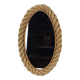 Audoux et Minet oval rope mirror