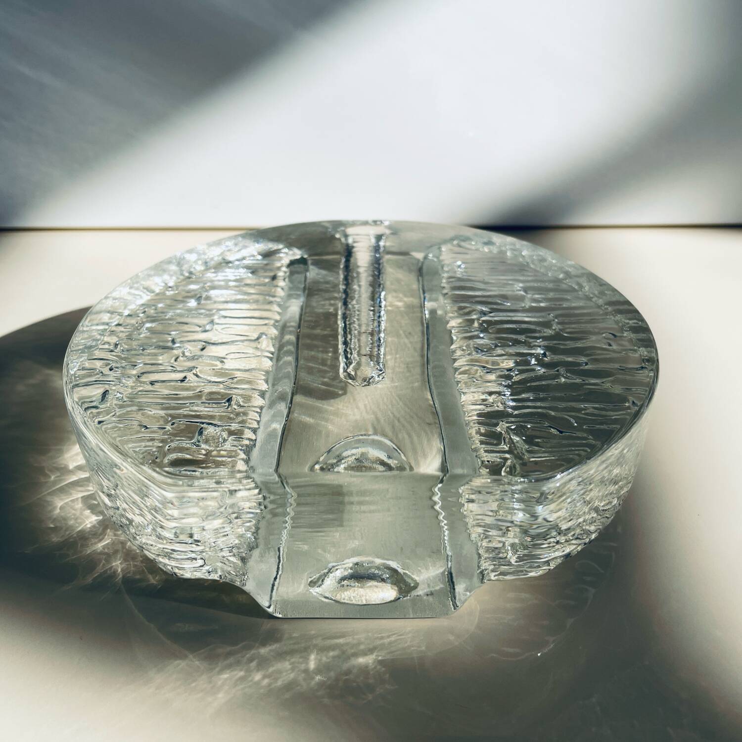 Moulded glass soliflore, 1960-70 - Germany - Space Age