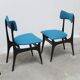 Set of 4 'S3' dining chairs by Alfred Hendrickx for Belform, 1950s