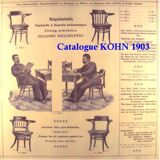 KOHN office armchair N°704/n circa 1905 -bentwood -