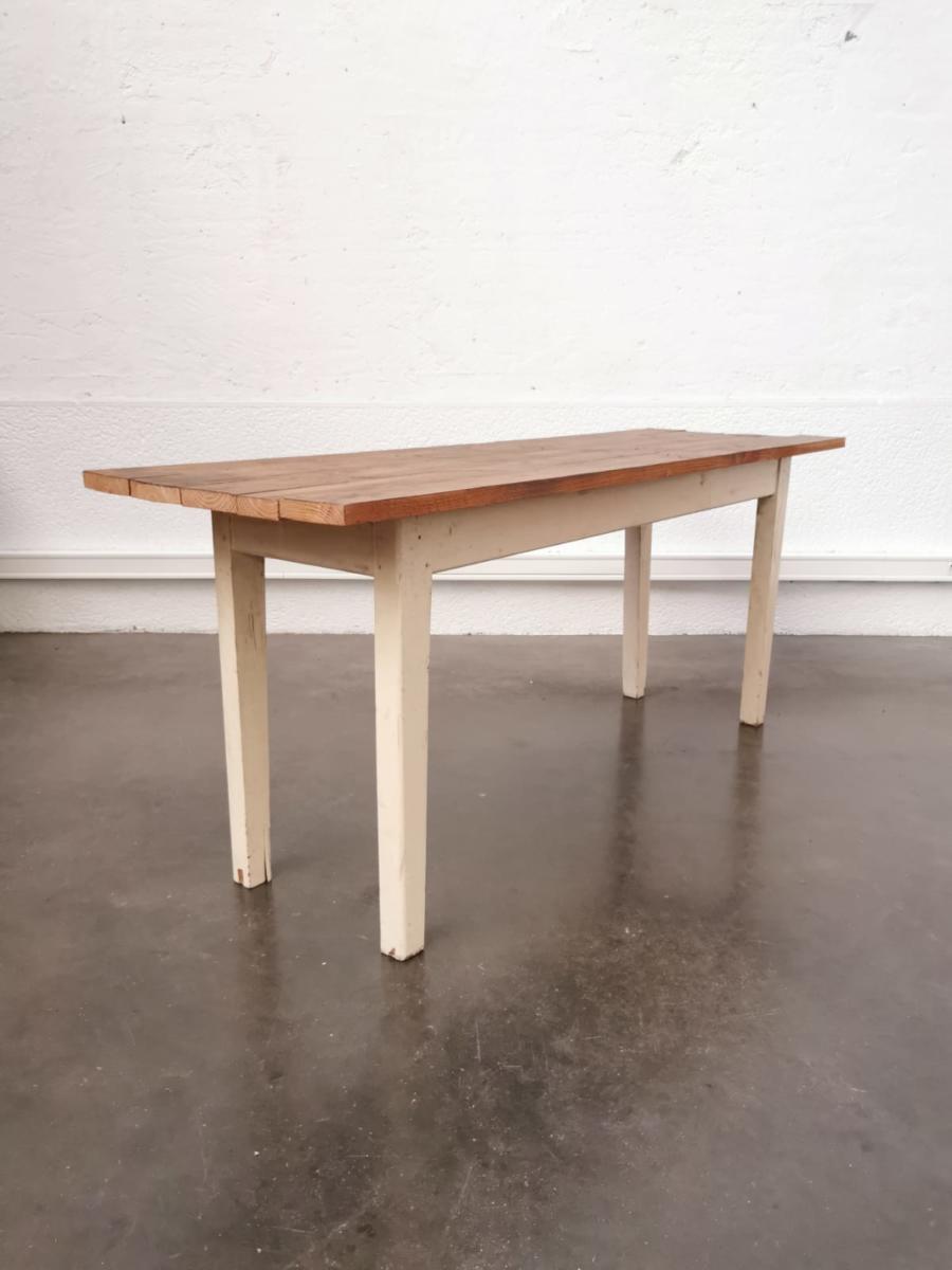 Fine and long farm table