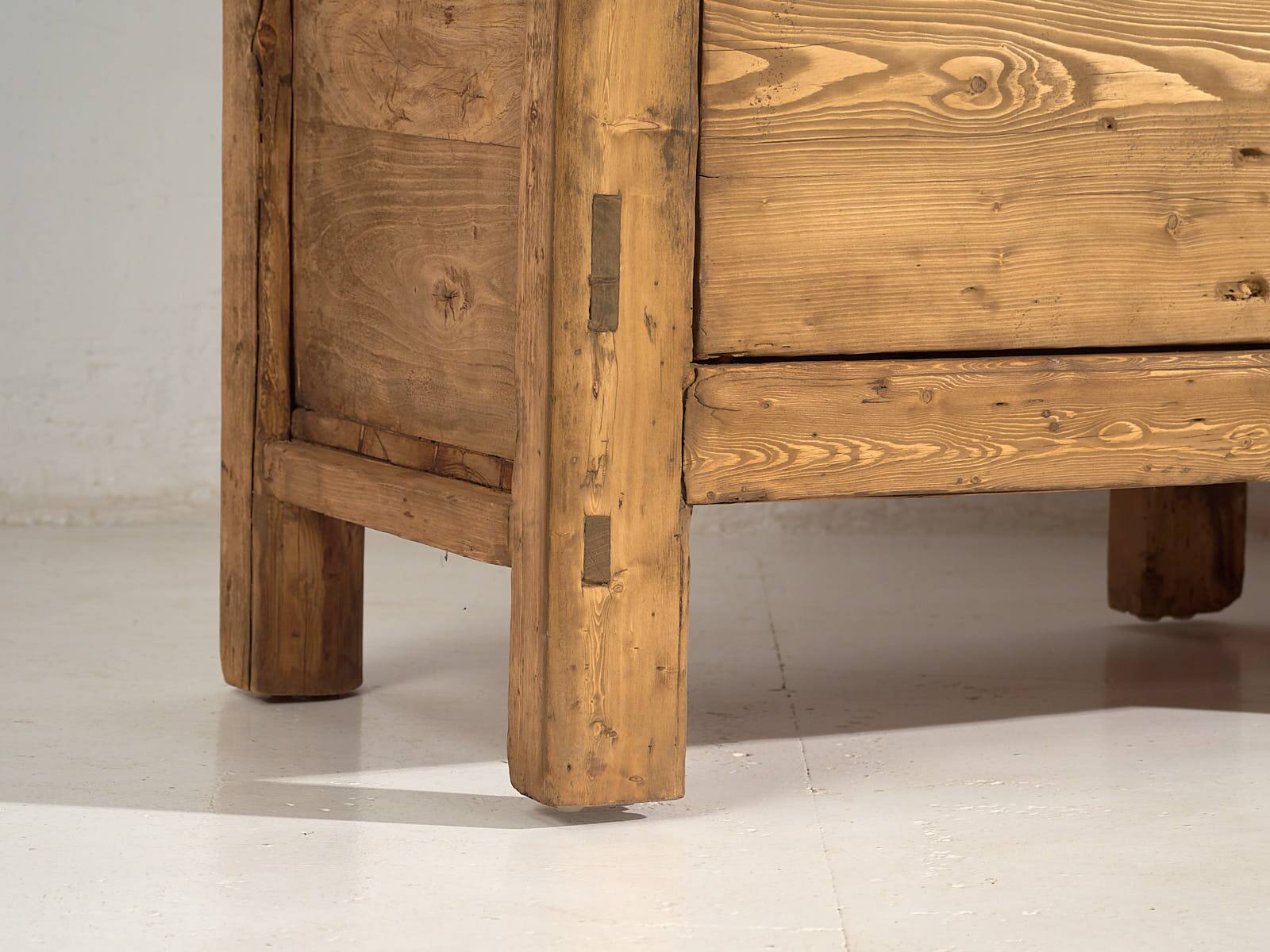 Antique two-door sideboard (c.1900) #9