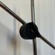 Orange articulated lamp design 1970
