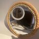 Miroir en rotin