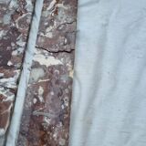 Cheminée en marbre rouge XIXème siècle