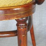 Thonet armchair No. 221, "bronze" inlays 1905 perfect caning