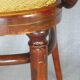 Fauteuil Thonet N°221 , incrustations " bronze " 1905 cannage parfait