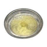 Silver-plated tray