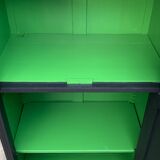 Buffet parisien vitré noir art déco 1930