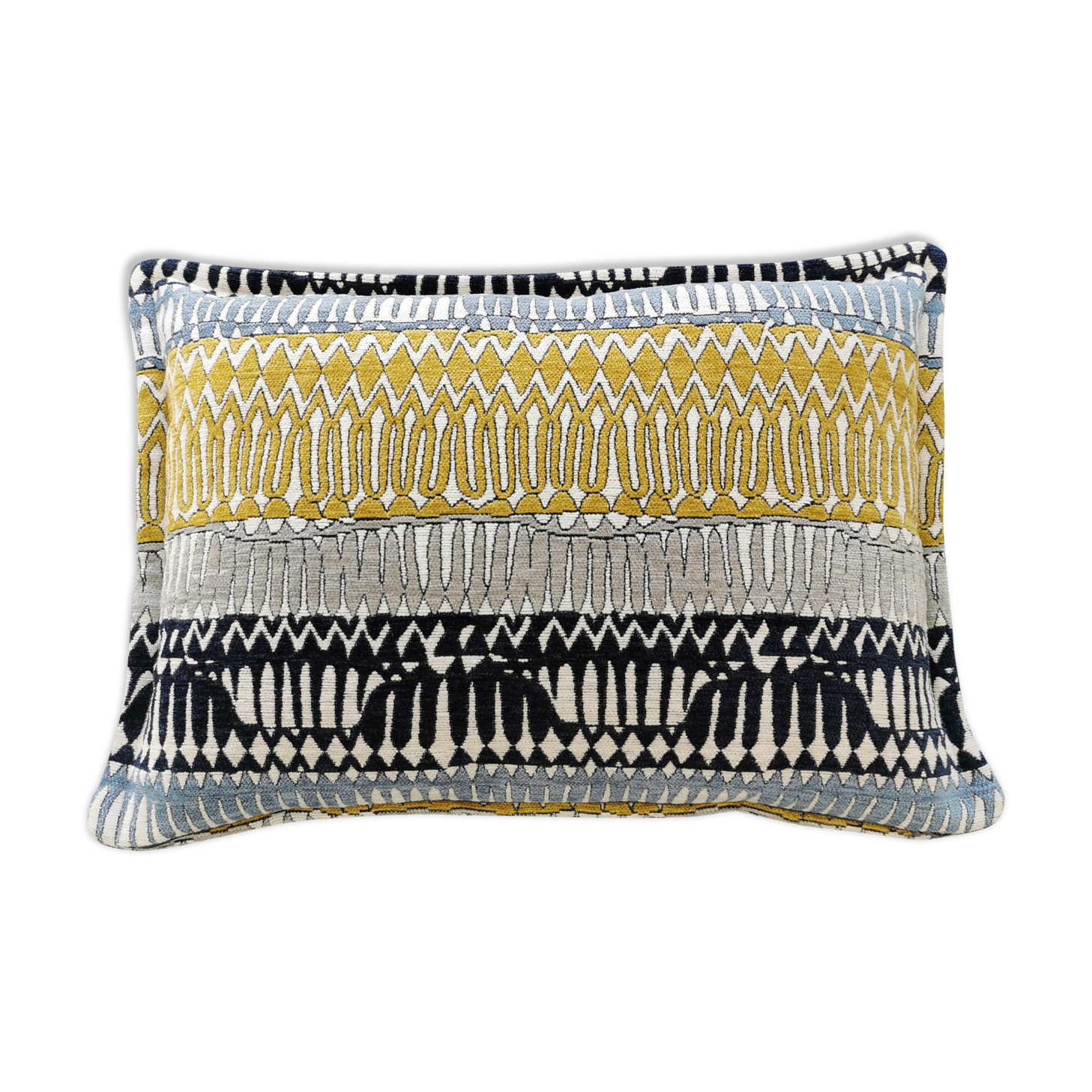 Ethnic velvet cushion