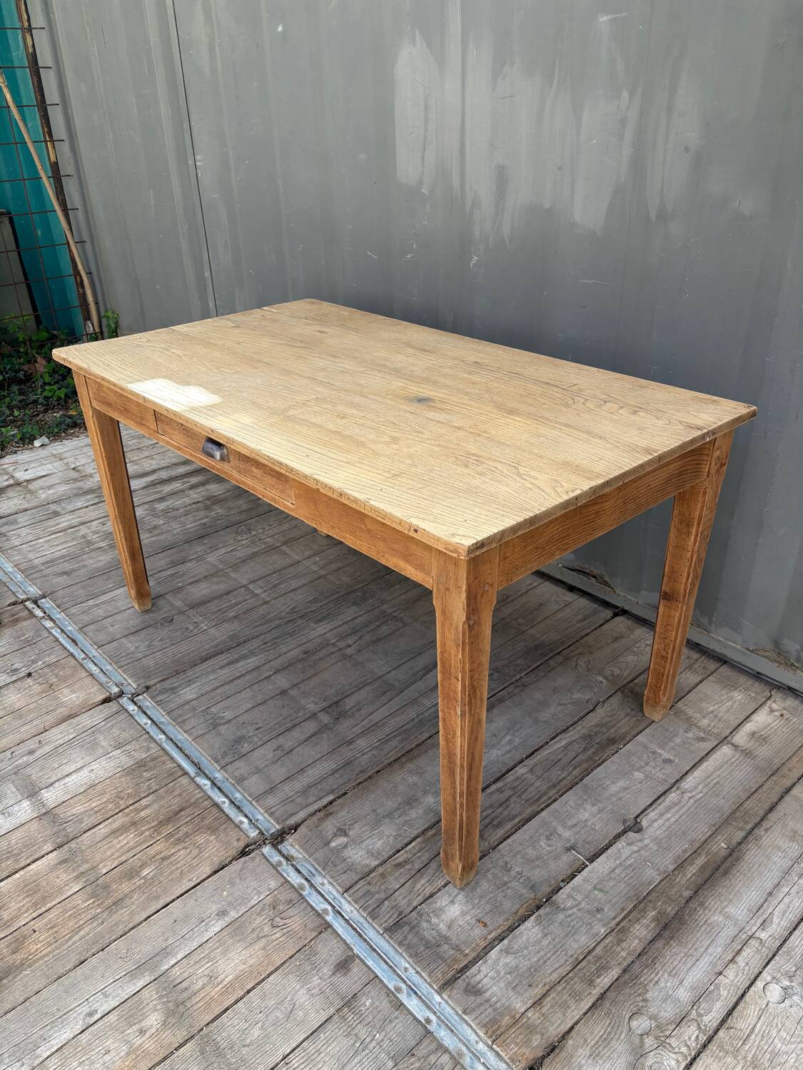 Oak farmhouse table