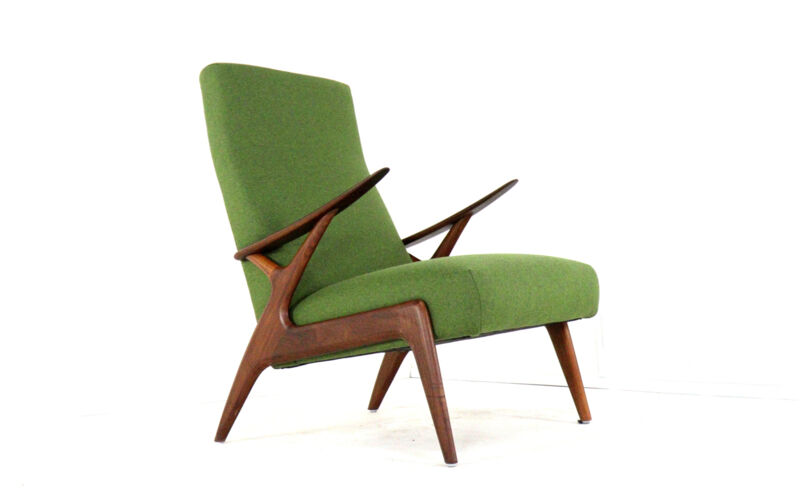 Armchair 'Overschie' - mid century modern - fully restored - dutch design