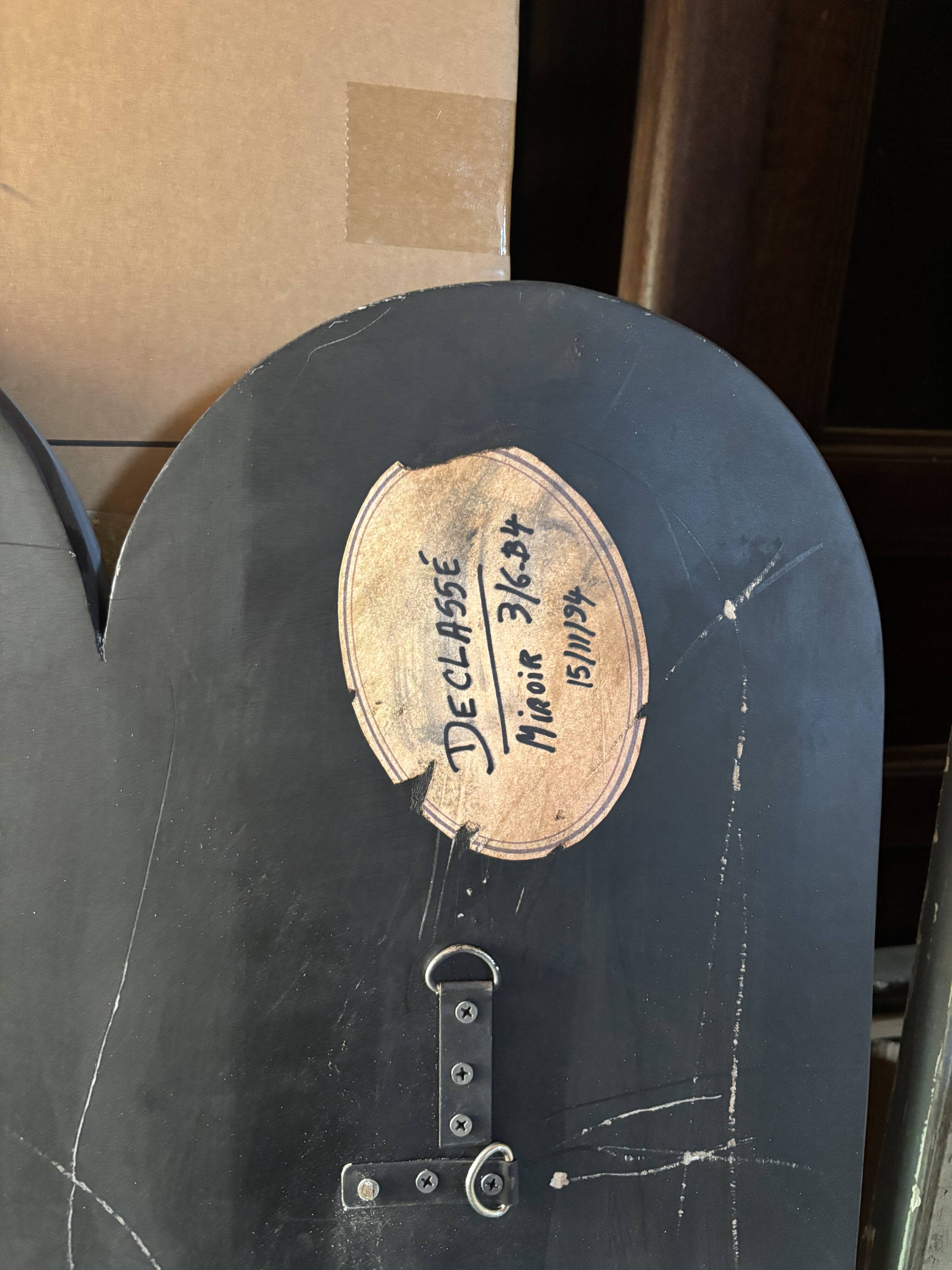 Smoked glass circus mirror 1994's