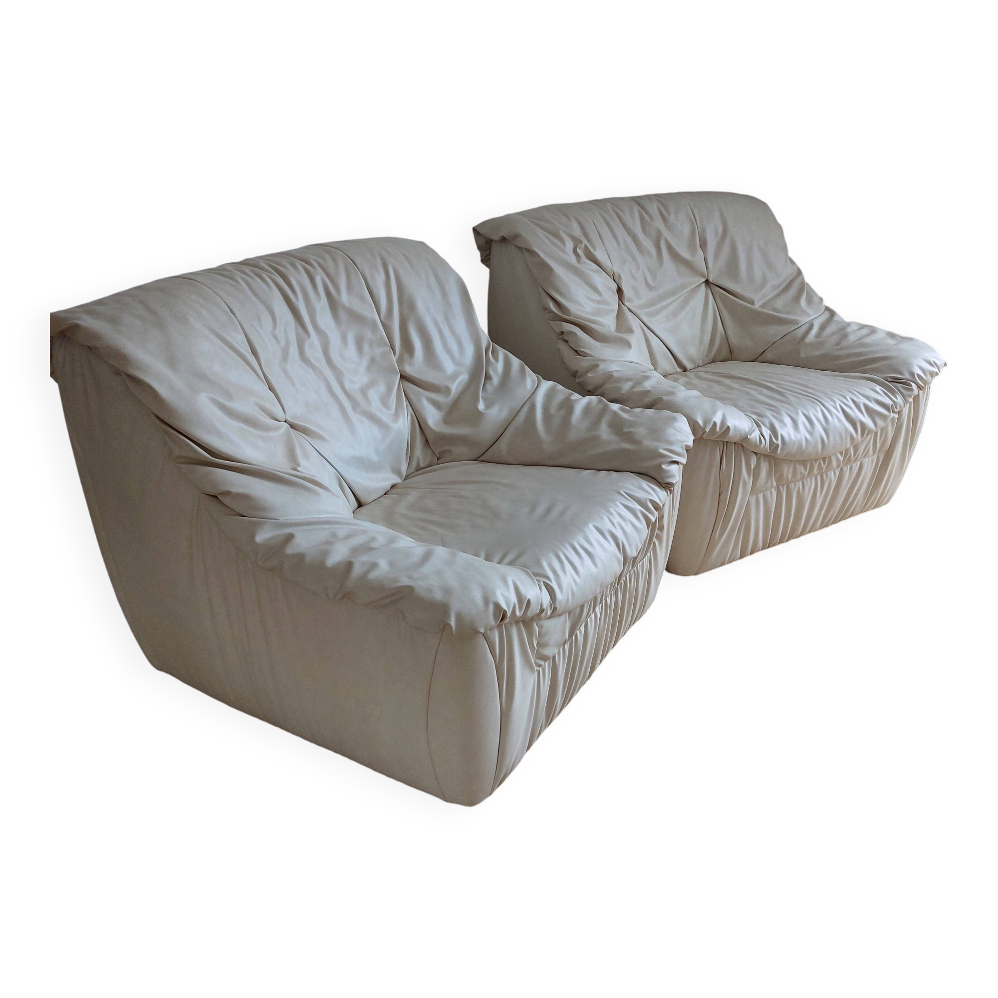 Pair of 70's armchairs