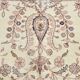 9x12 Faded Beige Large Area Vintage Persian Rug, 277x354 Cm