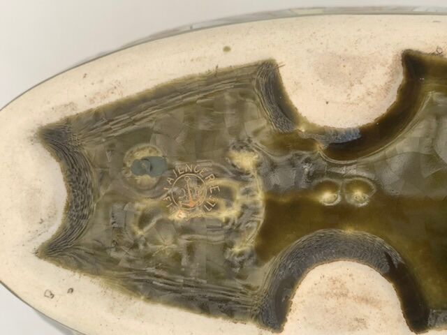 Pot dabbling ceramic Gustave de Bruyn earthenware fives Lille