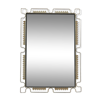 Miroir rectangulaire en métal