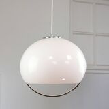 White Space Age Jolly Pendant Lamp from Guzzini, 60s