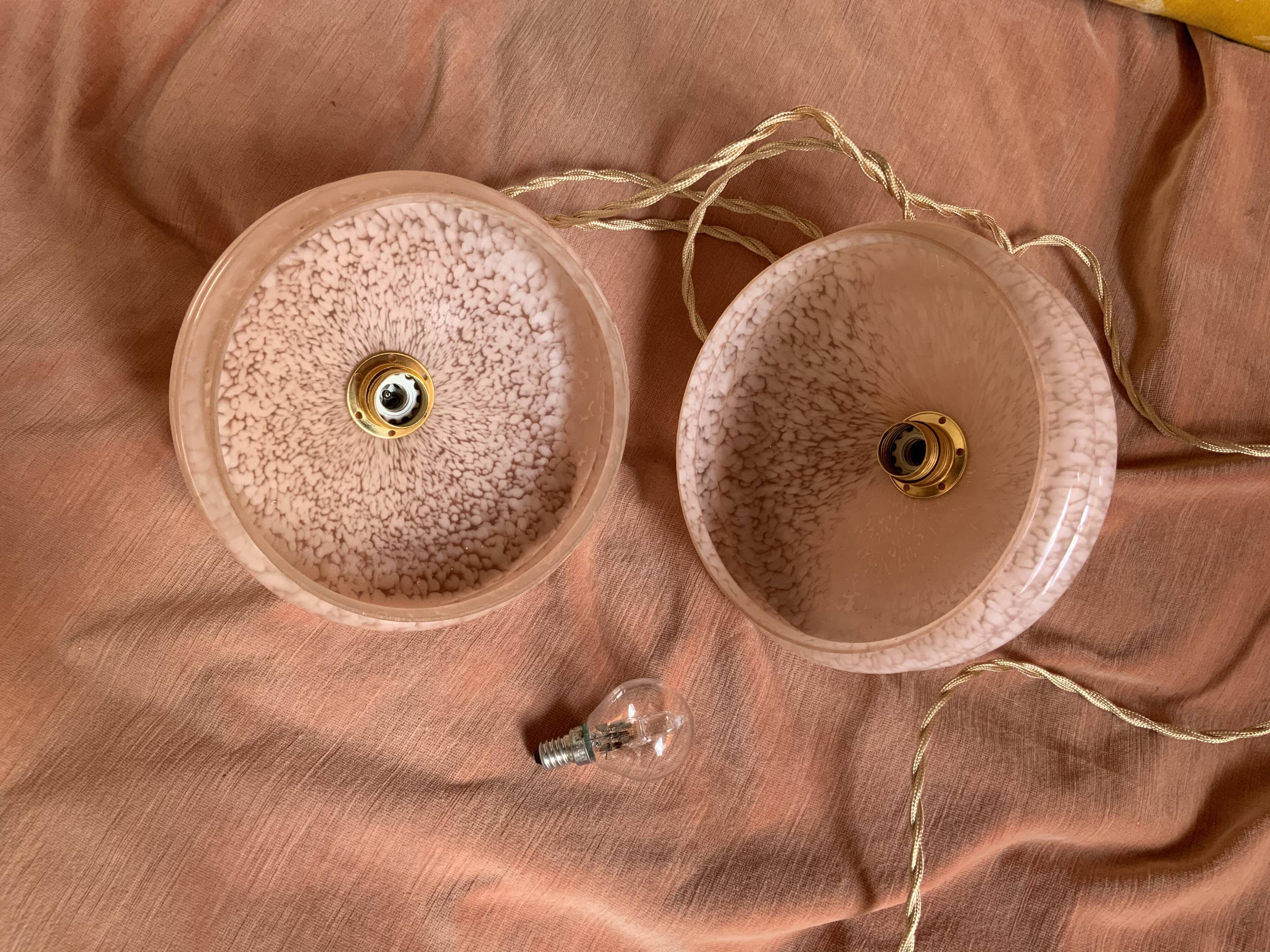 Vintage suspension duo